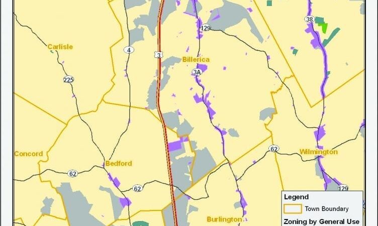 Town Of Bedford Nh Gis Route 3 Corridor Real Estate Assessment, Billerica, Ma